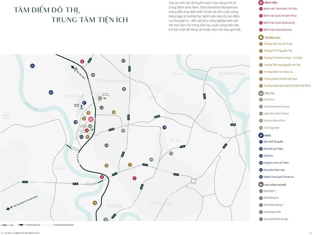 Đánh giá Setia Edenia về vị trí xây dựng